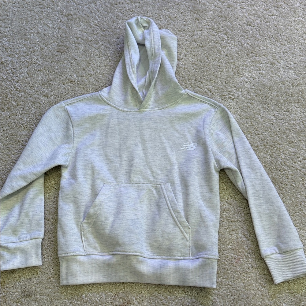 New Balance Light Gray Hoodie